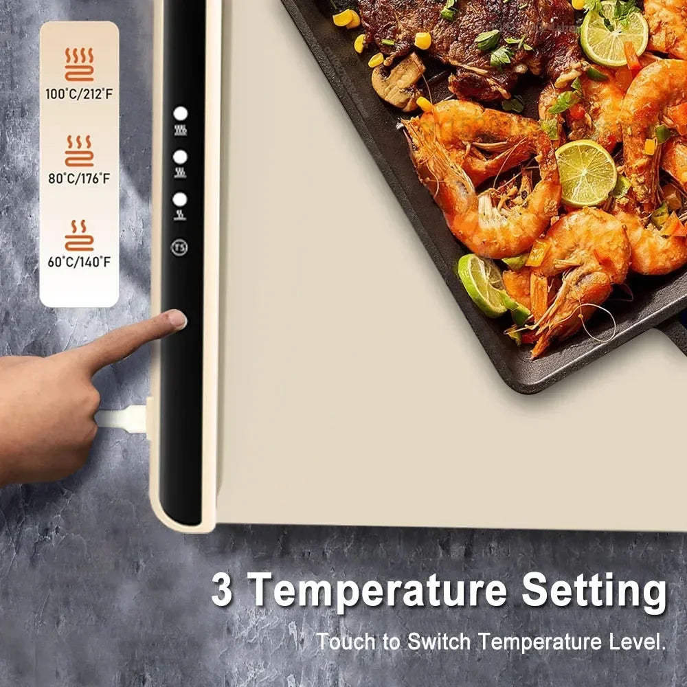 Electric Tray Food Warmer Mat