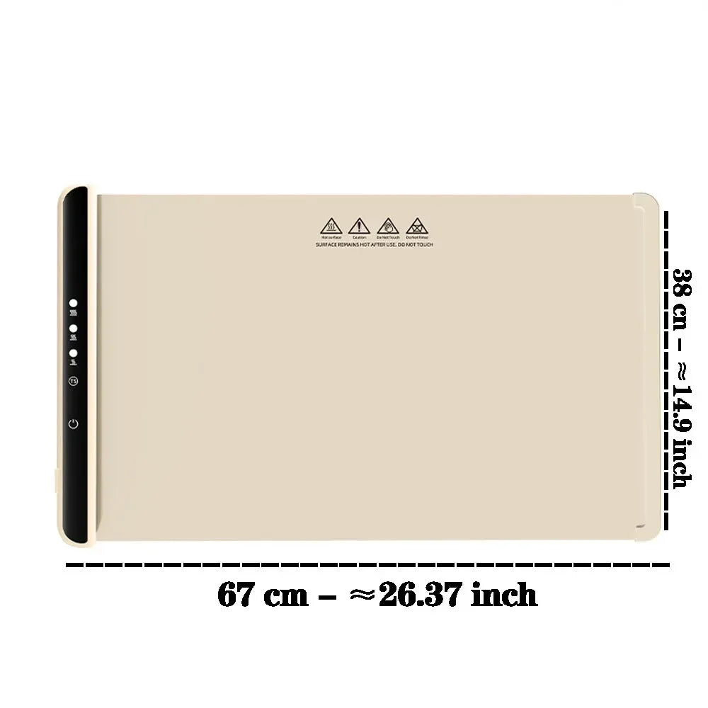 Electric Tray Food Warmer Mat