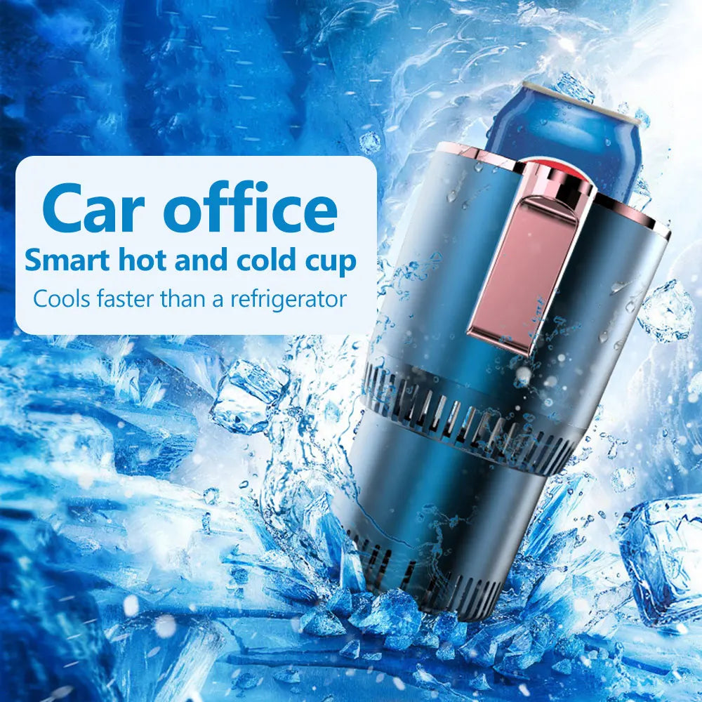 Smart Hot And Cold Car Cup Drinks Holders Digital Temperature Display